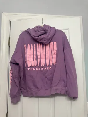 Dolly Parton Dollywood Tennessee Purple Hoodie thumbnail 3