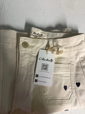 Heart Pants Tan Size 4 thumbnail 6