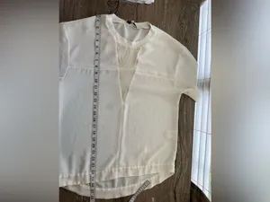 IRO cream blouse size‎ 36 - xs thumbnail 5