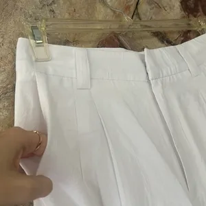 Commense Cotton Mid-Waist Wide-Leg Pants With Pockets size Medium thumbnail 4
