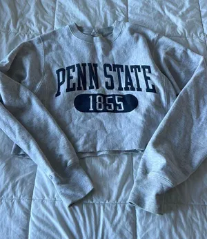 Cropped Champion Penn State Sweatshirt thumbnail 1