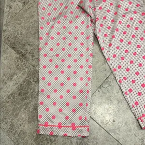 Victoria’s Secret Polka Dot satin Pajama Pants Pink Dots Large thumbnail 9