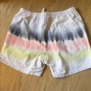 Electric & Rose White Lounge Shorts Pink thumbnail 3