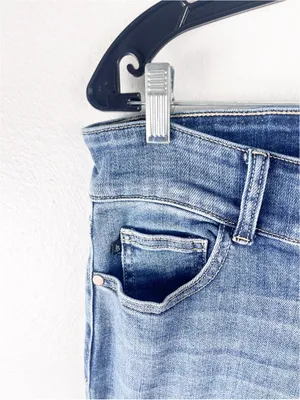 JUDY BLUE Blue Denim High Rise Flare Leg Jeans Size 32 Casual Neutral thumbnail 9