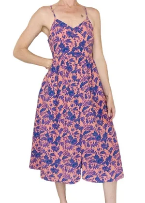 Universal Thread Womens S Sleeveless Tie-Back A-Line Midi Dress thumbnail 1