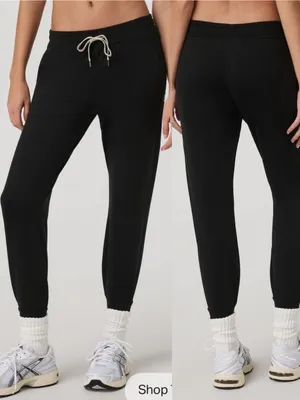 Vuori Performance Jogger Heathered Black thumbnail 2
