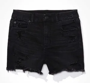 NWT AE Black Ne(x)t Level Curvy Super Hi-Rise Shortie thumbnail 2