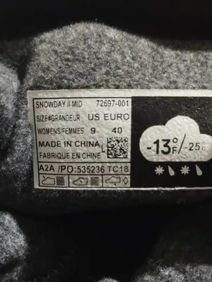 Bogs Women's Snowday II Mid Work Boots Size 9 Black thumbnail 10