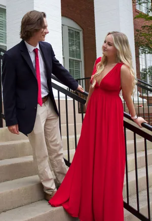 Lulus Formal Red Dress thumbnail 1