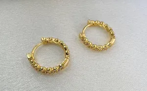 14mm Small Gold Hoop Earrings for Women thumbnail 1