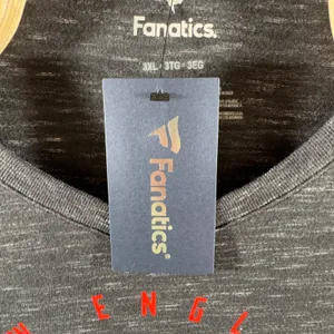 1690 | NWT Fanatics New England Patriots NFL Graphic V-Neck Tee Gray‎ Women 3XL thumbnail 6