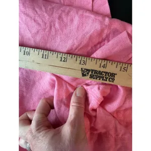 Athleta Womens XL Retreat Linen Shorts Pink Elastic Waist Drawstring Casual thumbnail 8