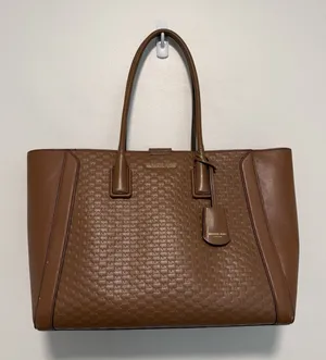Michael Kors‎ Brown Leather Kali Shoulder Tote Bag Purse thumbnail 1