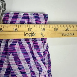GapFit gSprint Running Shorts Womens XL Purple Geometric‎ Gym Outdoors Active thumbnail 3