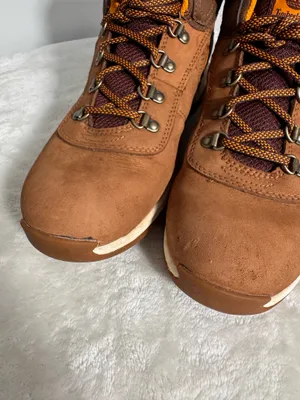 Timberland Women’s Mt. Maddsen Mid Waterproof Hiking Boots 8 Brown Leather thumbnail 4