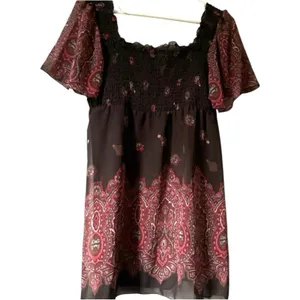 Maurices Women’s Boho Style Baby Doll Blouse S L thumbnail 3