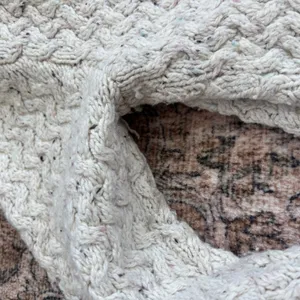Apt 9 Cardigan Sweater M Cream Cable Knit Ribbon Tie Front Coquette Cozy Cottage thumbnail 13