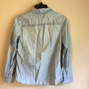 Gap XS blue blouse‎ thumbnail 4