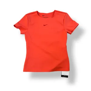 NWT NIKE Form Short-Sleeve Top Jersey Picante Red thumbnail 2