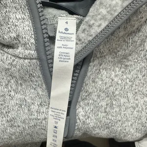 2. Lululemon fleece & thank you pull over sz 4 nwot thumbnail 7
