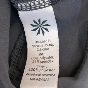 Athleta Women's Gray Mid Rise Activewear Fitness Workout Running Shorts Size S thumbnail 5