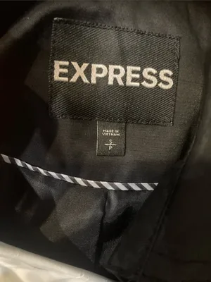 Express Black Military-Style Field Jacket thumbnail 3