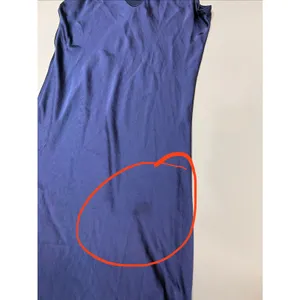 NIC +ZOE Day Gloss Bias Cut Tank Dress in Blue Size Small thumbnail 4
