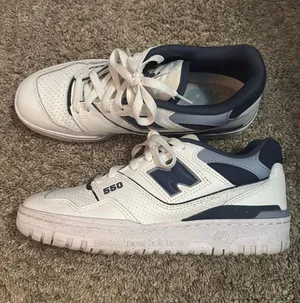 New Balance 550 Sneakers Navy White thumbnail 1