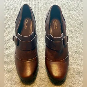 Clarks Brown Bendables Ruby Glam Ankle Booties thumbnail 4
