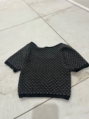 NEW Intimately Free People Black Short Sleeve Shirt Size XS/S thumbnail 4