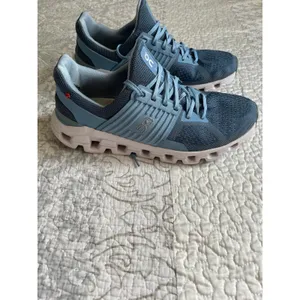 On Cloud Blue Running Shoes Women Size 11 thumbnail 2