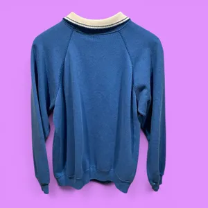 Cute floral 80s collared cottagecore granny sweatshirt ugly holiday Christmas thumbnail 2