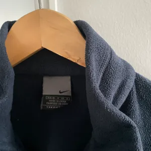 Nike Vintage Navy Blue Full Zip Sweatshirt thumbnail 2