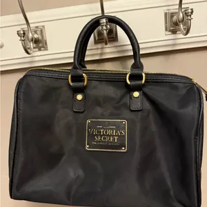 Victoria's Secret Black Satchel Bag thumbnail 1