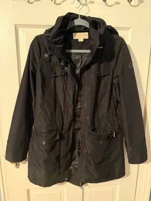 Michael Kors Black Rainjacket thumbnail 1
