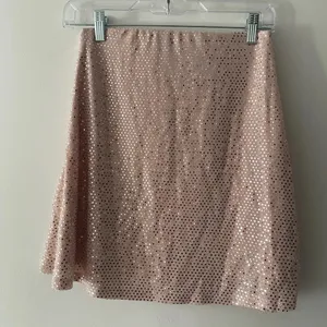Urban Outfitters Sequin‎ Shimmer Rose Gold Skirt thumbnail 4