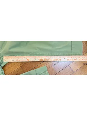 Y2K Vintage Anthropologie Ett:Twa Capri Low Rise Chino Sage Green Sz 2 thumbnail 8