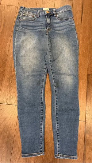 J. Crew Light Blue Stretch Skinny Jeans Size 27 - C70-017 thumbnail 1