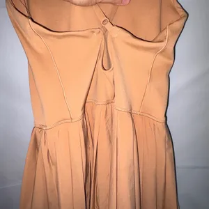 Offline by Aerie Pleated Active Tennis Dress Small Tan Brown Preppy Workout NWT thumbnail 7