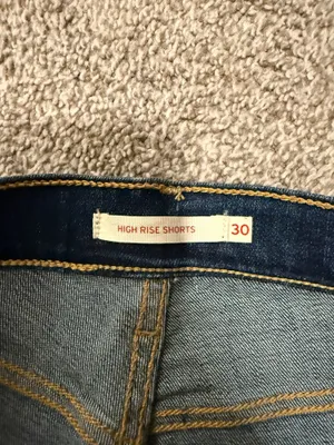 Levi’s High Rise Jean Shorts thumbnail 3