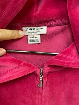 Juicy Couture Velour Hoodie Pink thumbnail 4