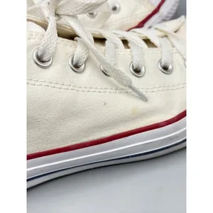 Converse Sz 10 Womens Sneakers Chuck Taylor All Star Low Top Canvas Cream White thumbnail 9