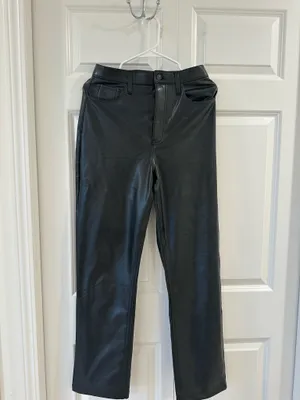 Abercrombie Curve Love Leather Pants thumbnail 2