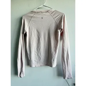 Lululemon Swiftly Tech‎ Longsleeve Pink Size 6 thumbnail 3