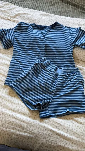 Blue striped set thumbnail 4