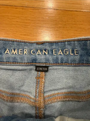 American Eagle outfitters mom jeans shorts size 0 thumbnail 6