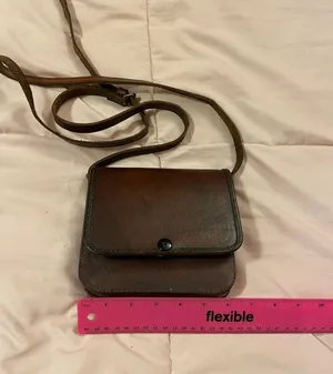 Leather Crossbody Purse thumbnail 2