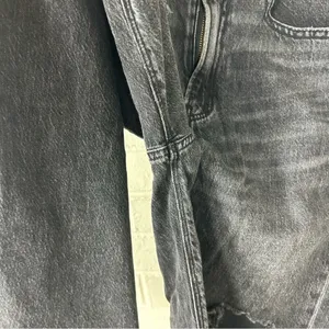 American Eagle Black Washed Denim Skater Jeans Size 4 Long thumbnail 8