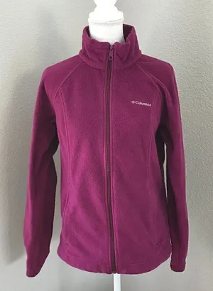 Columbia Women’s Full Zip Fleece Jacket Medium thumbnail 1