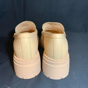Free People Lyra Lug Sole Penny Loafer Shoes Women Size 8.5 Platform Chunky thumbnail 2